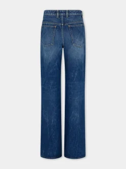 BAGGY JEANS IN DARK WASHED DENIM | Rabanne Shop