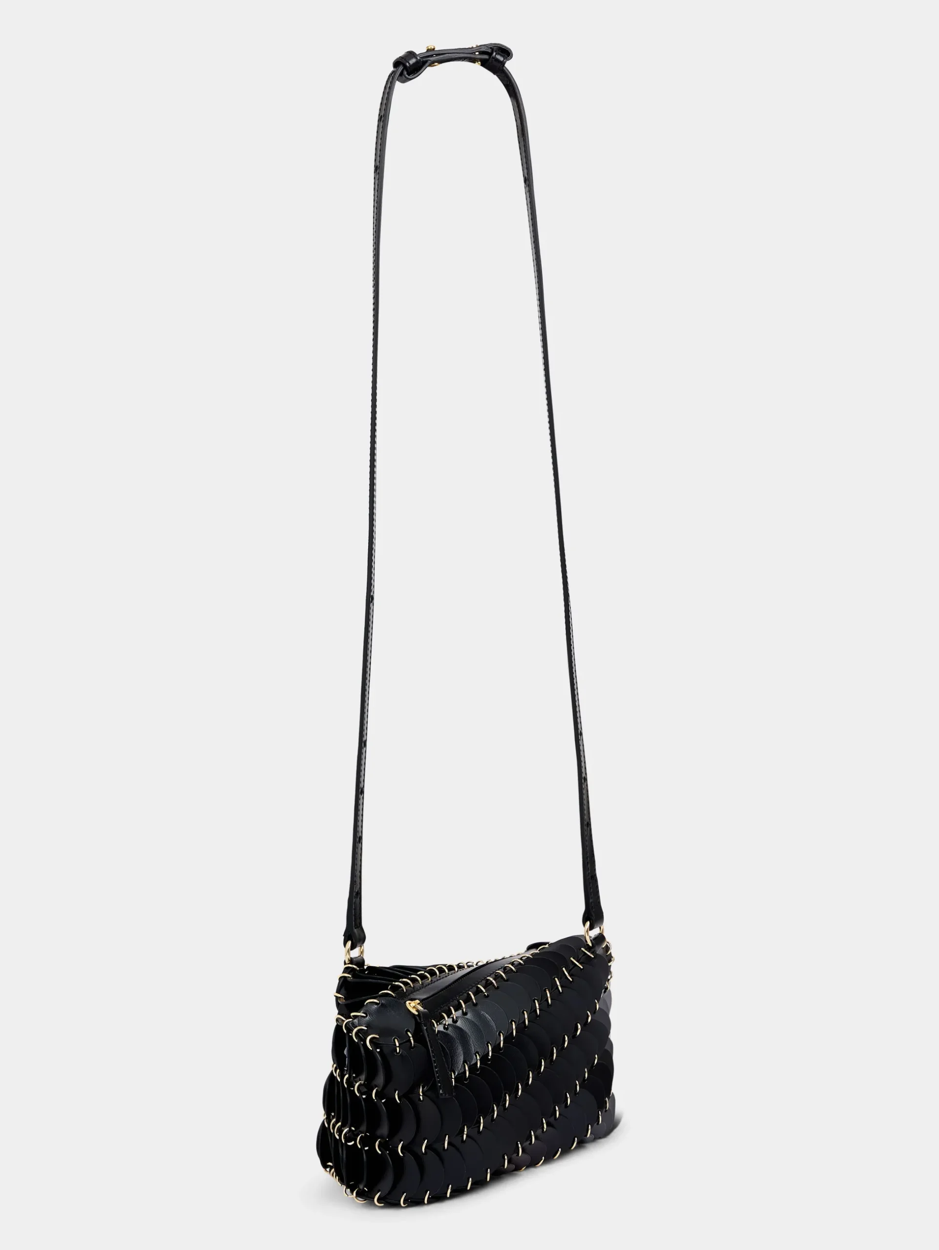 BLACK PACO BAG CROSSBODY | Rabanne Cheap