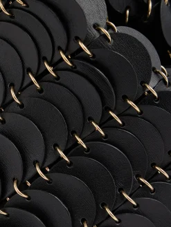 black PACO BAG IN LEATHER | Rabanne Cheap