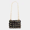 BLACK SPARKLE NANO SPHERE BAG | Rabanne Sale