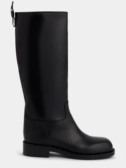 BOOTS IN SMOOTH LEATHER | Rabanne Hot