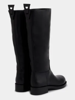 BOOTS IN SMOOTH LEATHER | Rabanne Hot