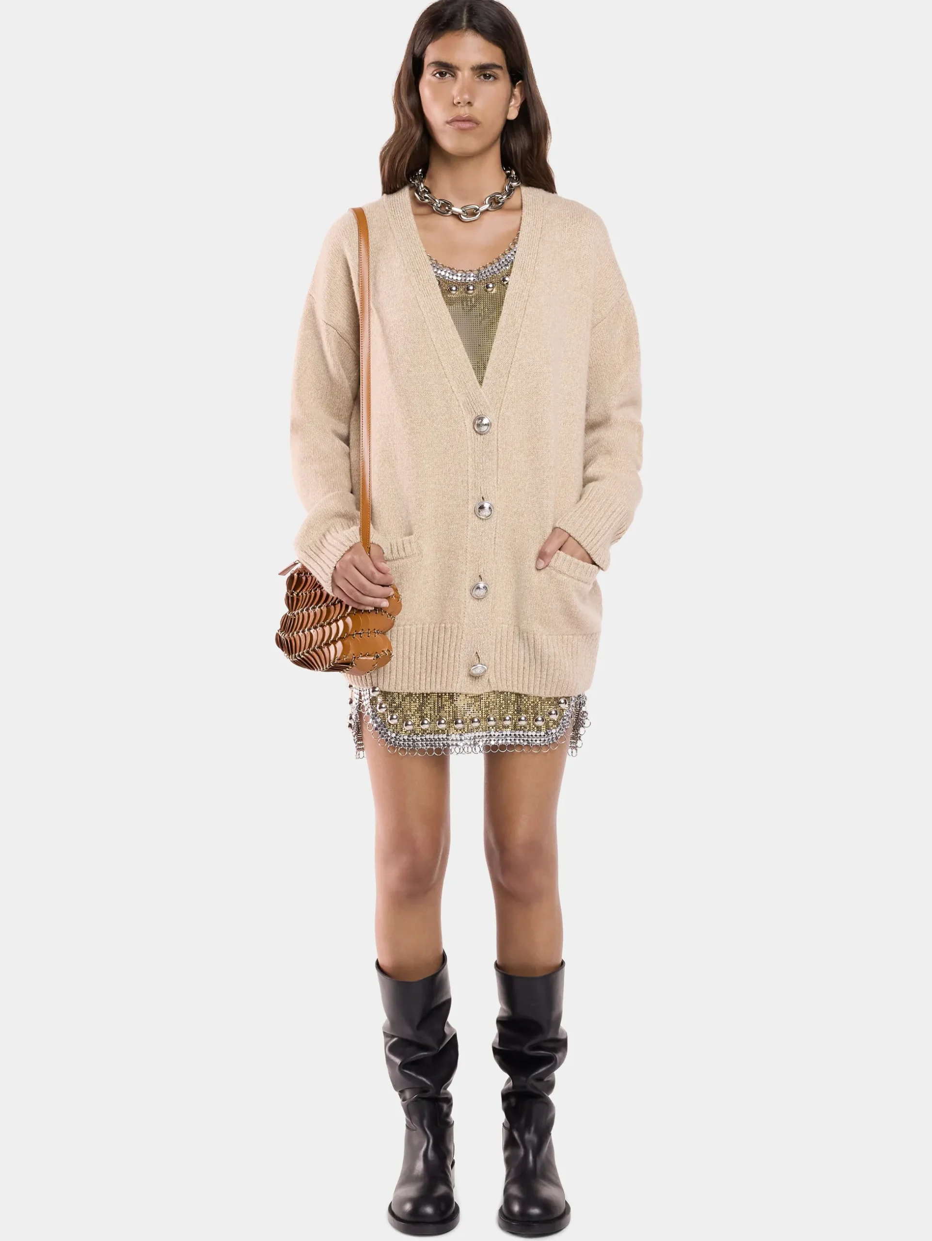 CAMEL PACO BAG CROSSBODY | Rabanne Best