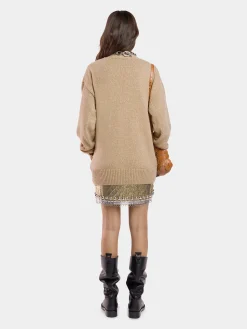 CARDIGAN JACKET IN WOOL AND CASHMERE | Rabanne Hot