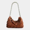 Cognac Paco clutch Bag | Rabanne Shop