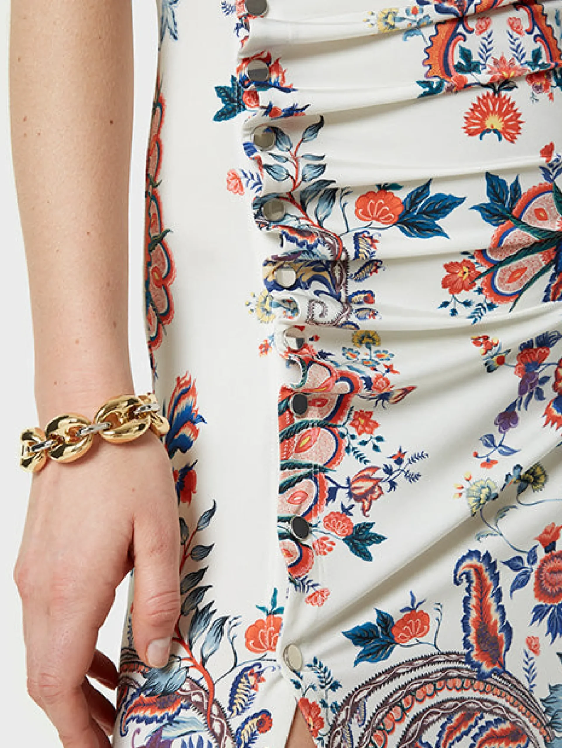 Eight chunky bicolored bracelet | Rabanne Outlet