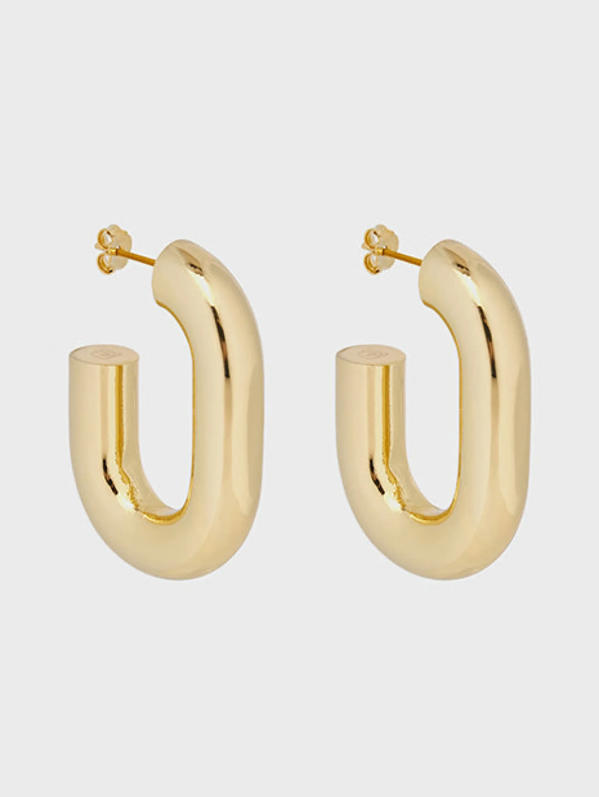 Gold XL Link Earrings | Rabanne New