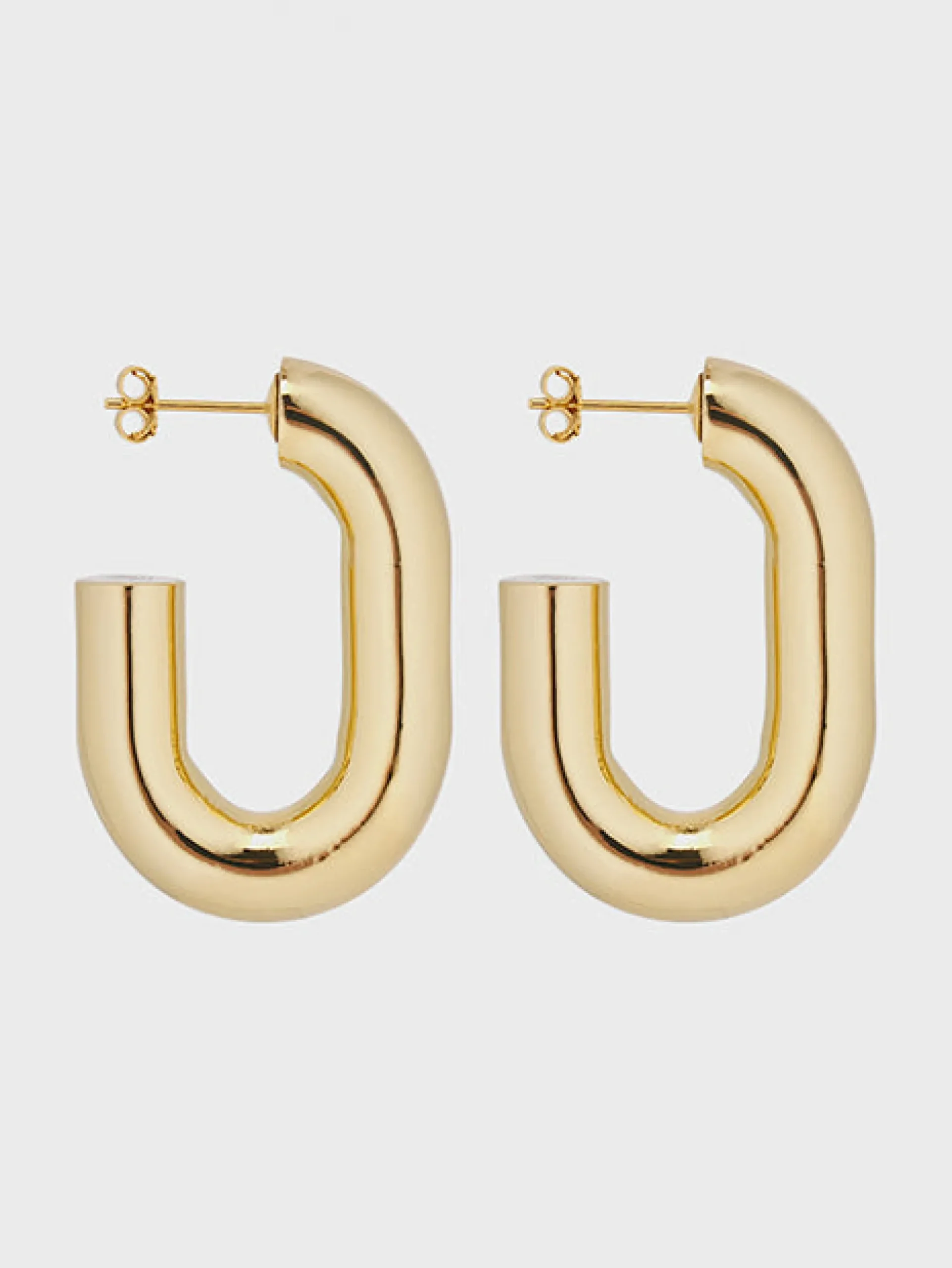 Gold XL Link Earrings | Rabanne New