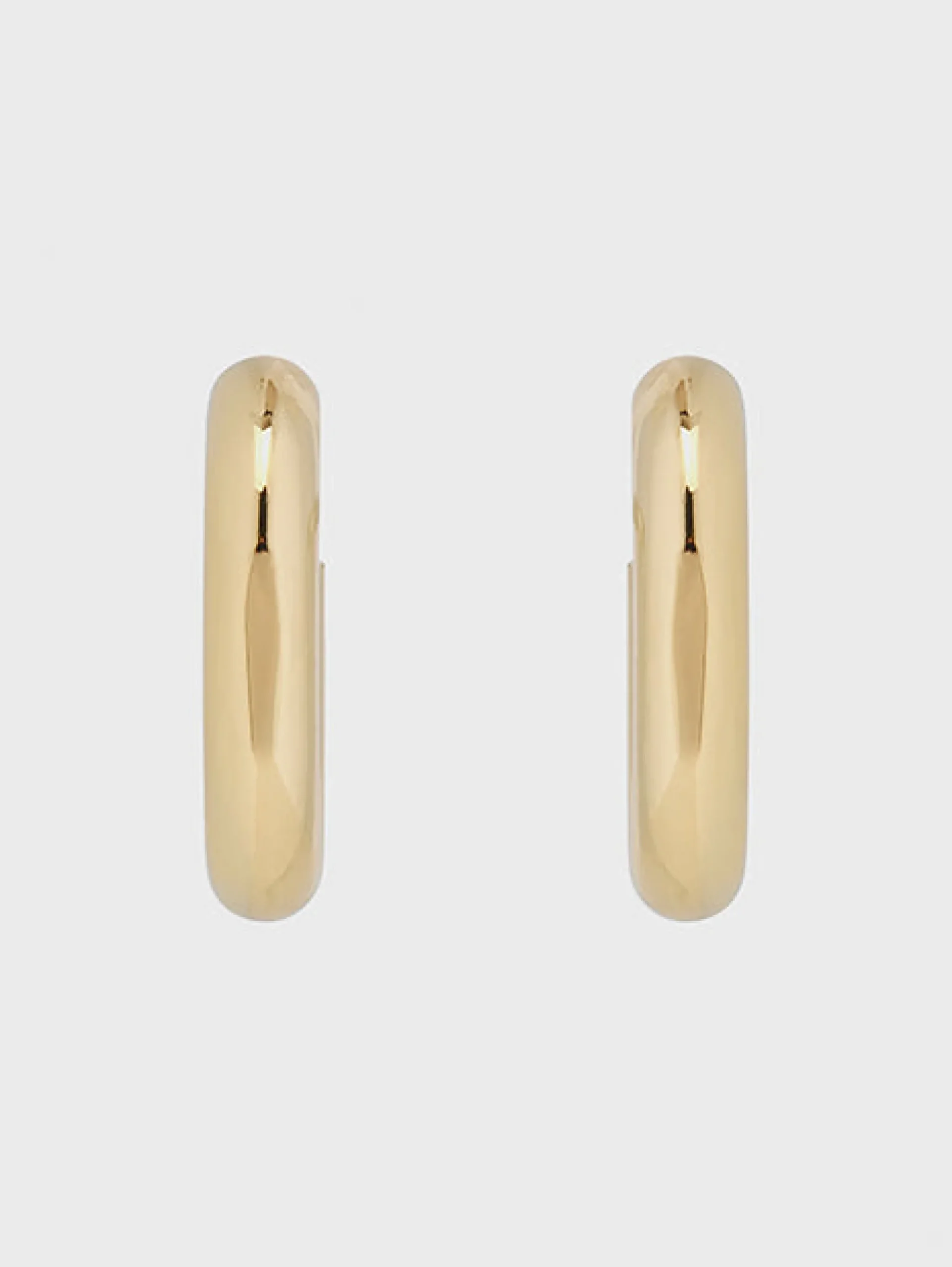 Gold XL Link Earrings | Rabanne New