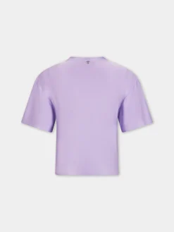 LAVENDER PIERCING TEE-SHIRT IN JERSEY | Rabanne Hot