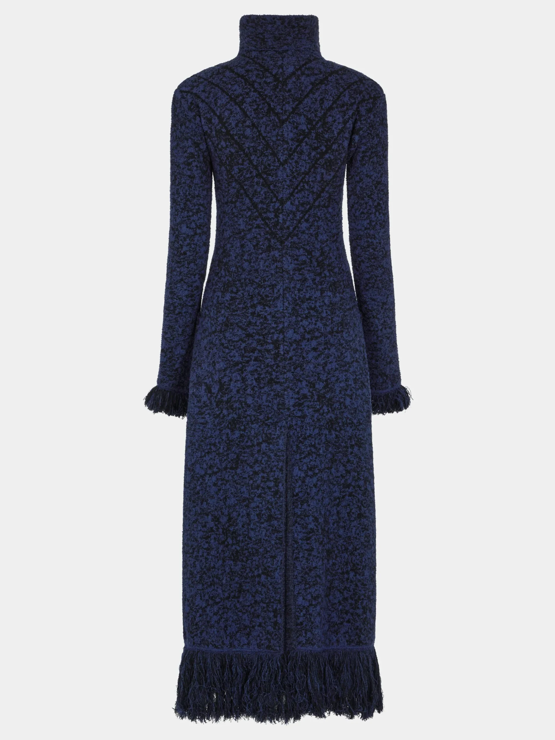 LONG COAT IN TWEED KNIT | Rabanne Online