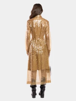 LONG SEQUIN-EMBROIDERED SKIRT | Rabanne Clearance