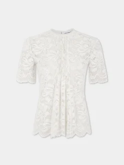 Mini lace ivory top | Rabanne Best