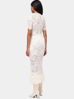 Mini lace ivory top | Rabanne Best