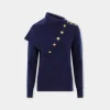 NAVY SWEATER IN WOOL | Rabanne Best Sale