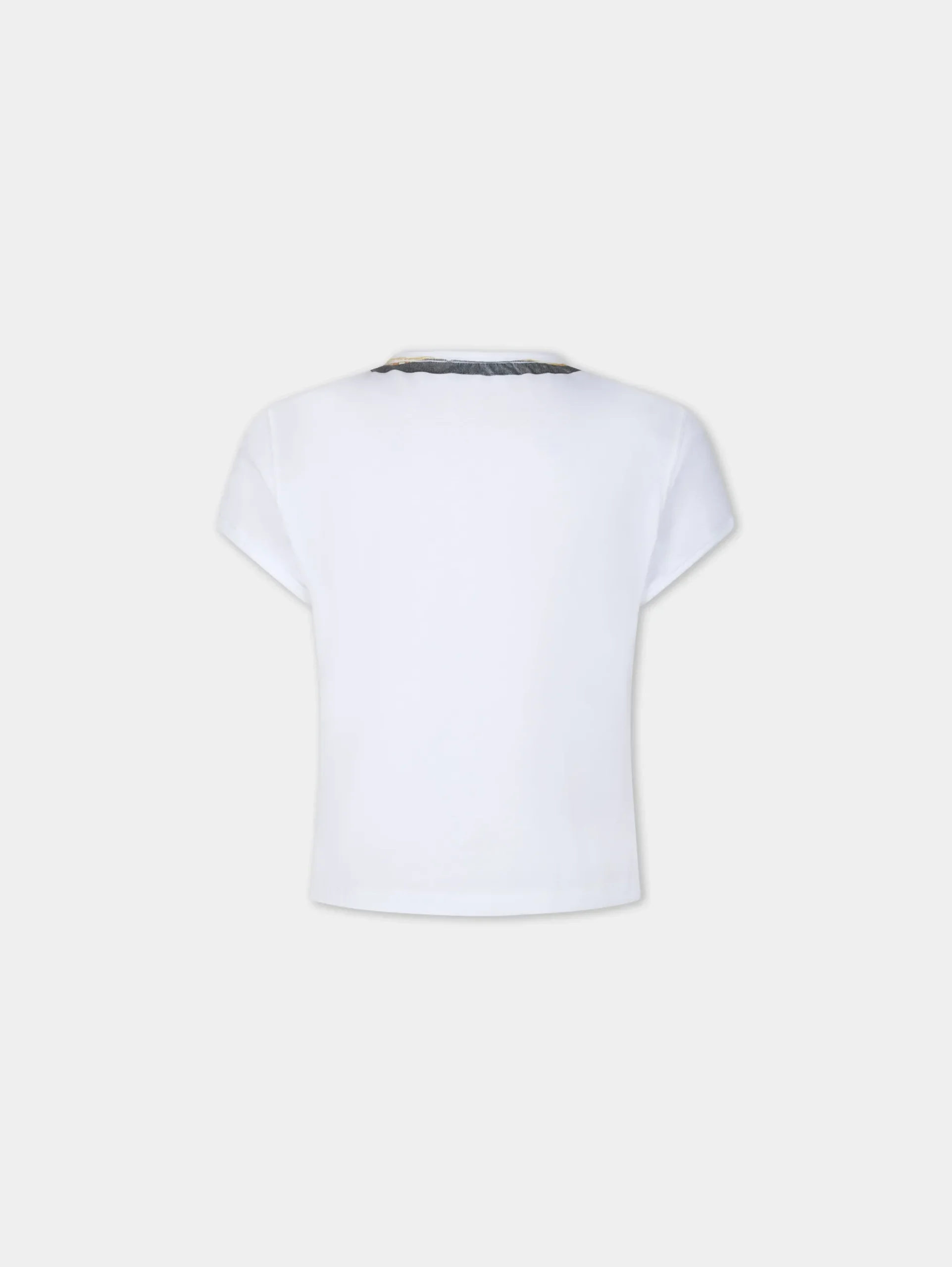 PRINTED T-SHIRT IN COTTON JERSEY | Rabanne Flash Sale