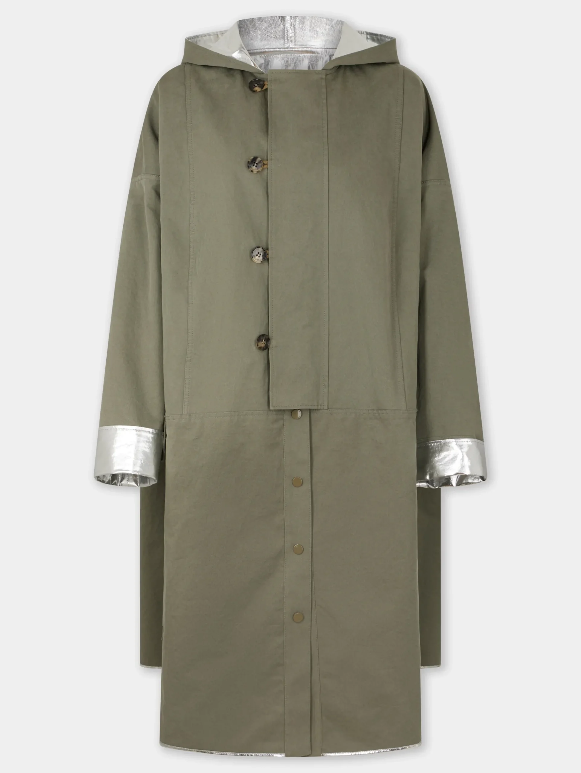 REVERSIBLE PARKA IN COTTON | Rabanne Store