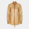 SEQUIN-EMBROIDERED SHIRT | Rabanne Shop