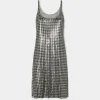 Short dress in patterned mesh | Rabanne Clearance