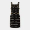 SHORT DRESS IN RHODOID ASSEMBLY | Rabanne Online