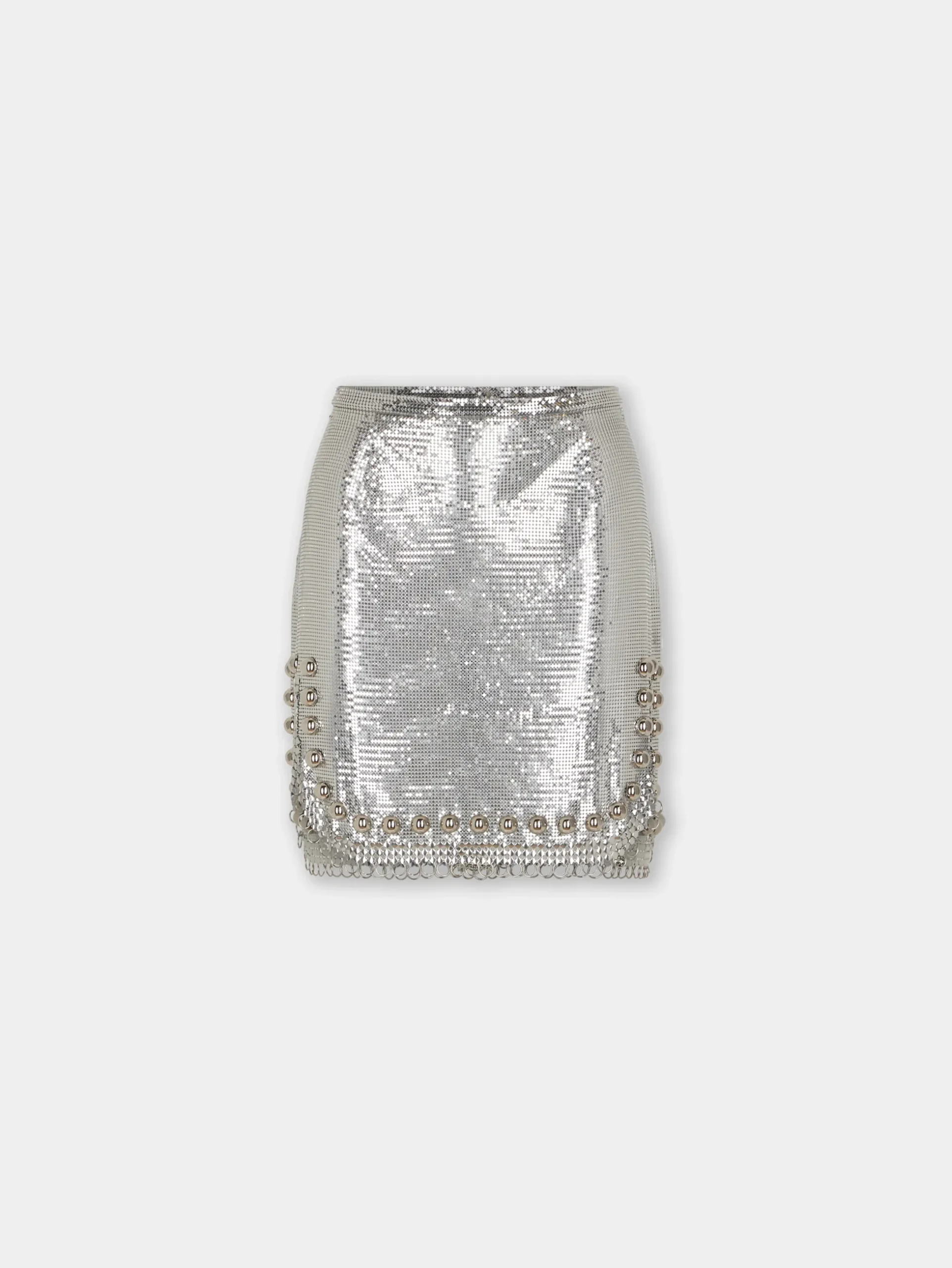 SHORT SKIRT IN MESH | Rabanne Online