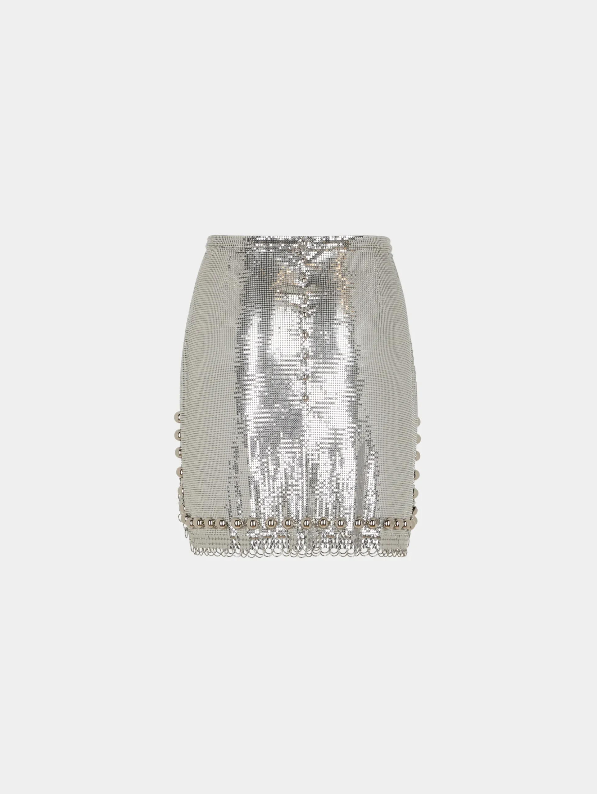 SHORT SKIRT IN MESH | Rabanne Online
