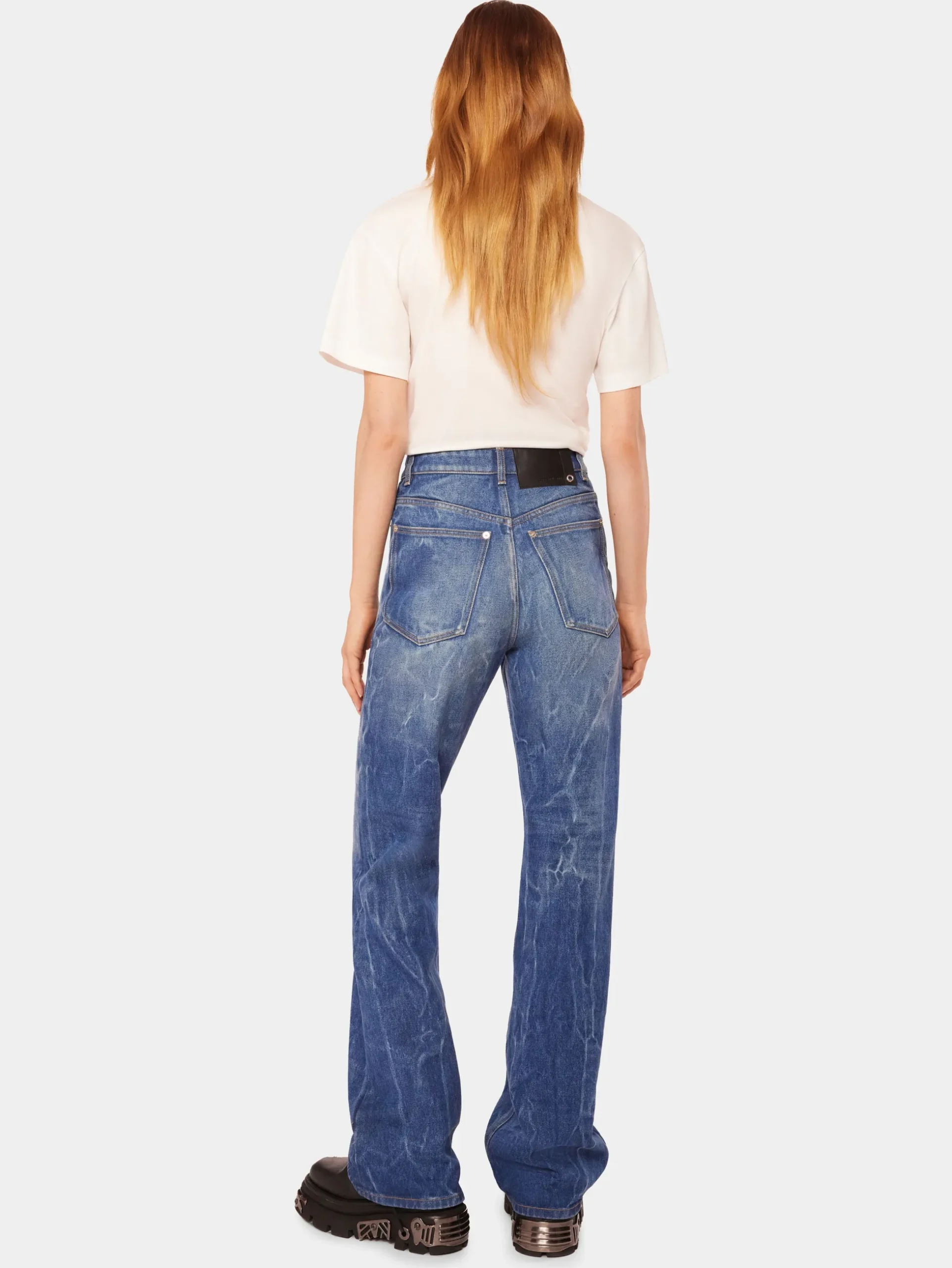 Signature jeans with 1969 metal discs | Rabanne Online