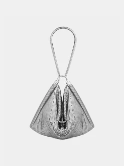 Silver chainmail pocket bag | Rabanne Online
