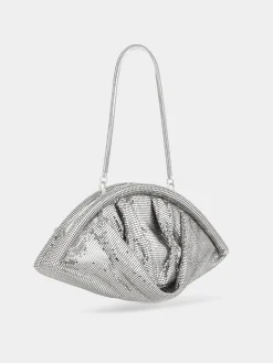 SILVER MESH NIGHT CLUTCH | Rabanne Outlet