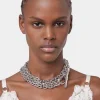 SILVER XS LINK NECKLACE | Rabanne Fashion