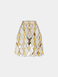 Sparkle discs rhombic crop top | Rabanne Clearance