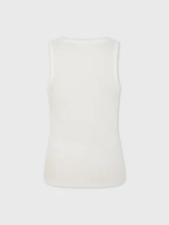 White Tank Top with signature piercing | Rabanne Best Sale