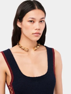 XL Link Twist Choker | Rabanne Sale
