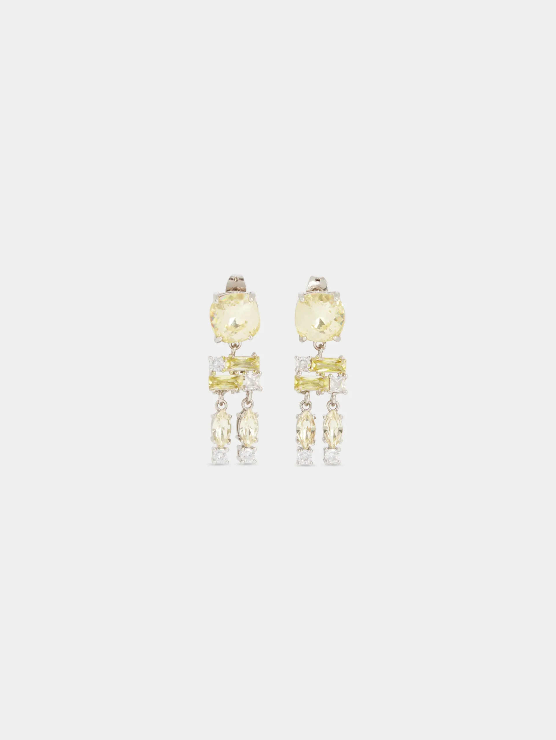 yellow STRASS EARRINGS | Rabanne Discount