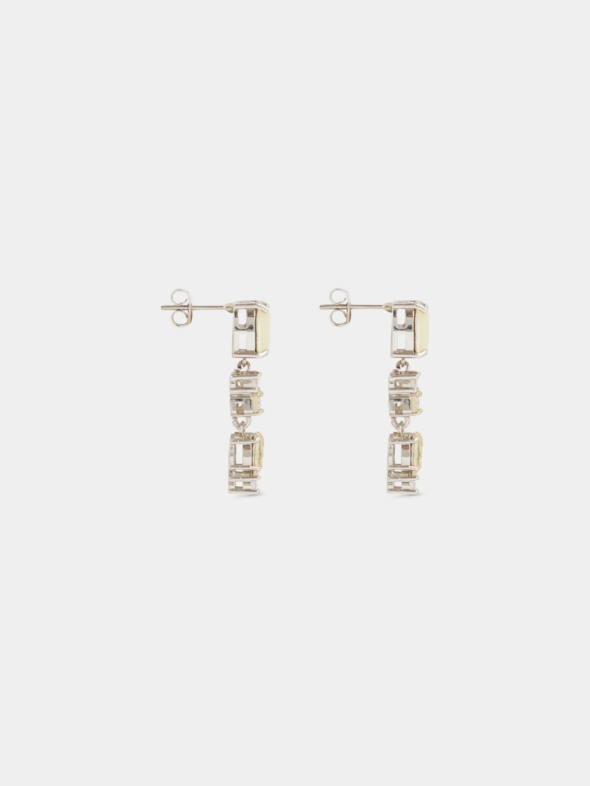 yellow STRASS EARRINGS | Rabanne Discount